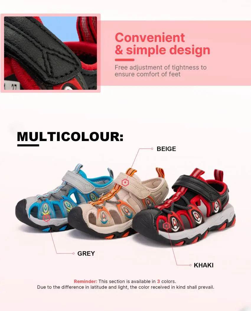 Baasploa Children Sandals Boys Fashion Breathable Beach Shoes - ToylandEU