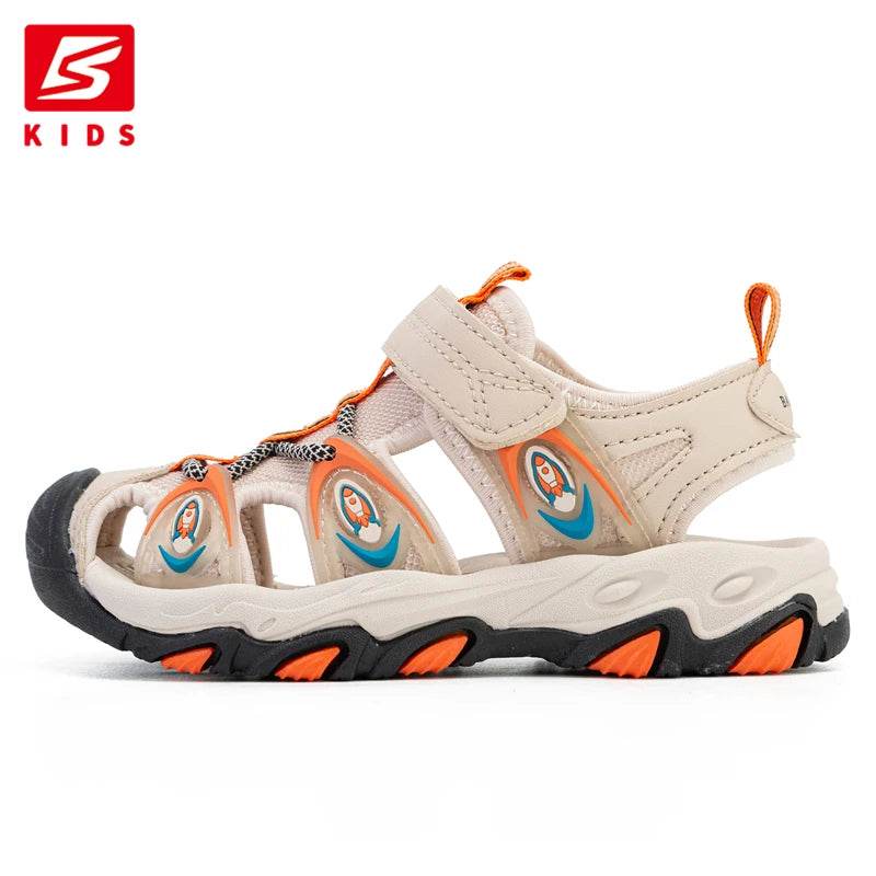 Baasploa Children Sandals Boys Fashion Breathable Beach Shoes - ToylandEU