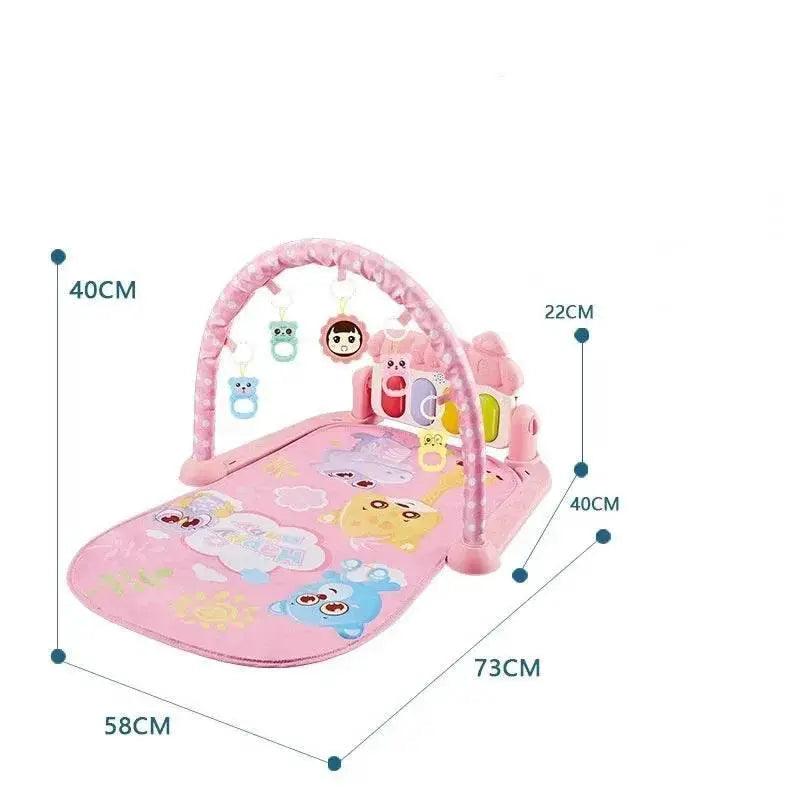 Baby Gyms & Playmats 5 In 1 Baby Gym Play Mat Non-Slip Tummy Time Mat with Colorful Toys and Music for 0-36 Months -  ToylandEU™
