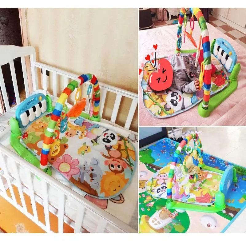  Educational Fitness Frame for Children Play Mat Rack Crawling Blanket Infant Play Rug Gift Kids Activity Mat Gym Baby Toys -  ToylandEU™