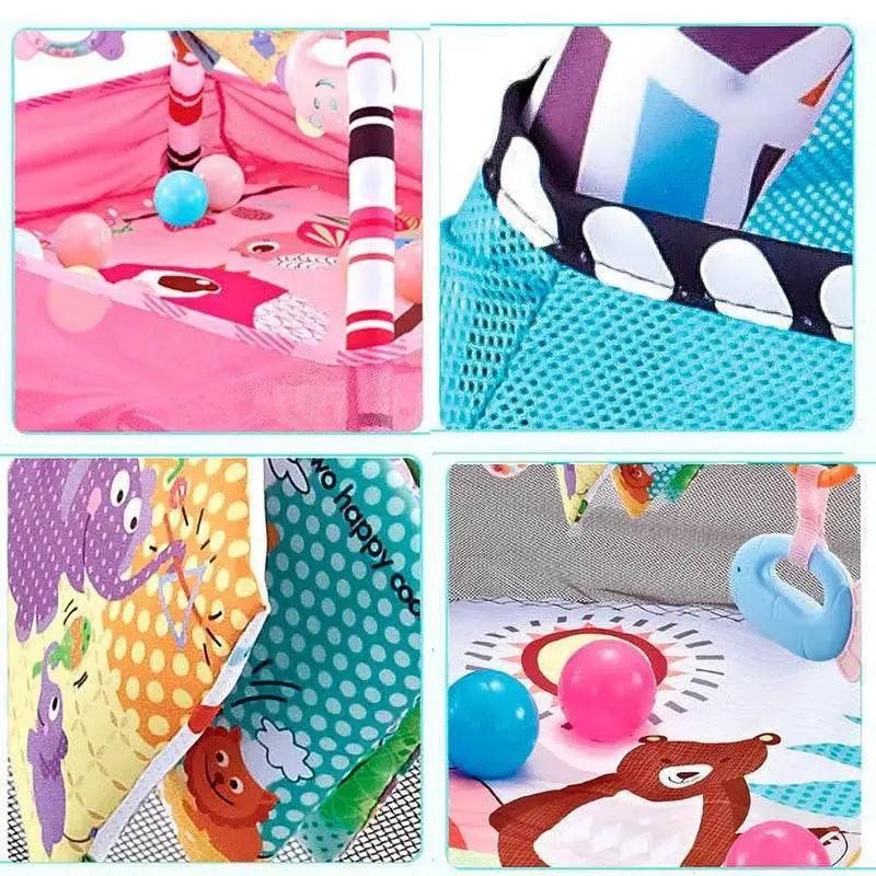  Educational Fitness Frame for Children Play Mat Rack Crawling Blanket Infant Play Rug Gift Kids Activity Mat Gym Baby Toys -  ToylandEU™