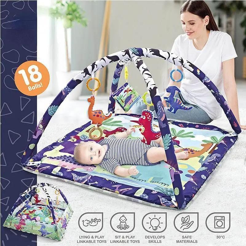  Multifunctional Fitness Frame For Children Educational Mat Crawling Blanket Infant Play Rug Kids Activity Mat Gym Baby Toys Gift -  ToylandEU™