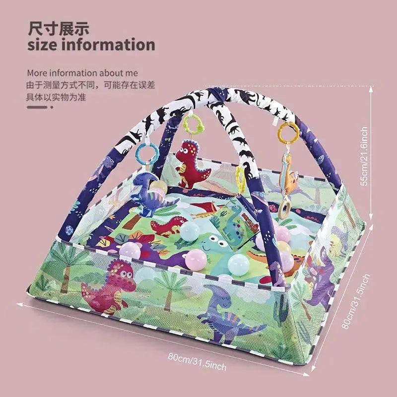  Multifunctional Fitness Frame For Children Educational Mat Crawling Blanket Infant Play Rug Kids Activity Mat Gym Baby Toys Gift -  ToylandEU™