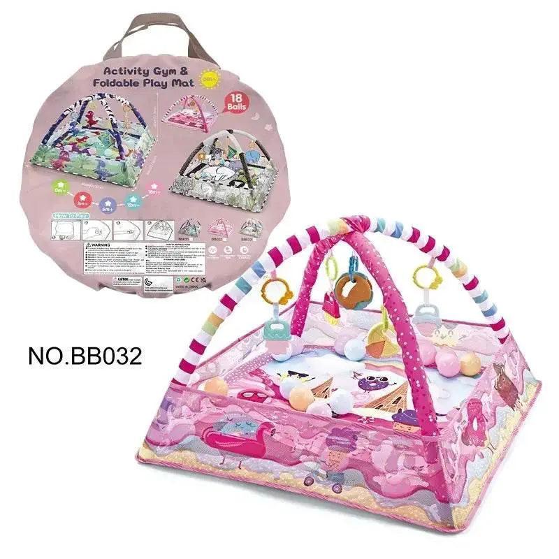  Multifunctional Fitness Frame For Children Educational Mat Crawling Blanket Infant Play Rug Kids Activity Mat Gym Baby Toys Gift -  ToylandEU™