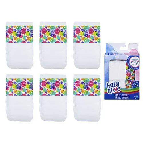  Baby Alive Doll Diapers Refill Pack Six Count -  ToylandEU™