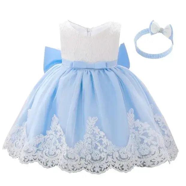  Baby Baptism Dress Lace Bow for Girls | Miqiaikids -  ToylandEU™