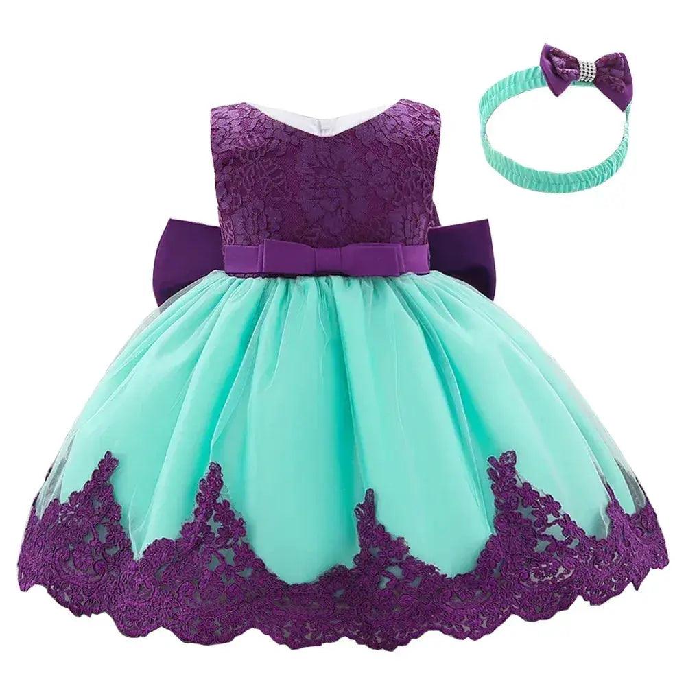  Baby Baptism Dress Lace Bow for Girls | Miqiaikids -  ToylandEU™