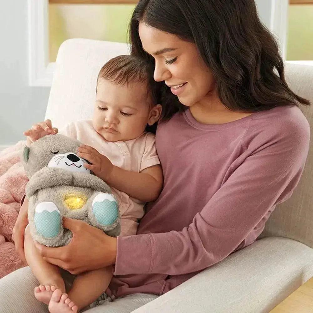  Baby Bear Otter Plush Doll Toy with Soothing Music and Light - Perfect  -  ToylandEU™