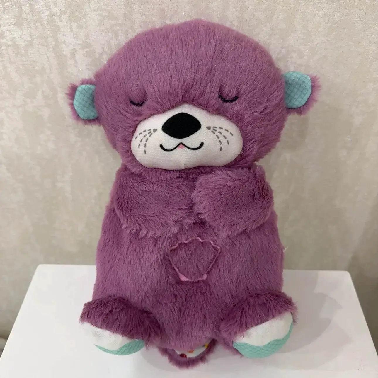  Baby Bear Otter Plush Doll Toy with Soothing Music and Light - Perfect  -  ToylandEU™