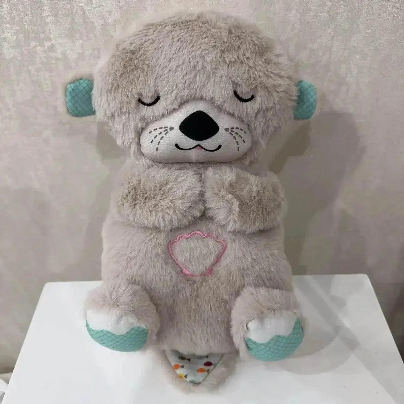  Baby Bear Otter Plush Doll Toy with Soothing Music and Light - Perfect  -  ToylandEU™