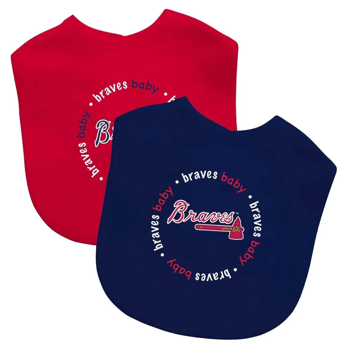  Officially Licensed Atlanta Braves Baby Bibs 2 Pack -  ToylandEU™