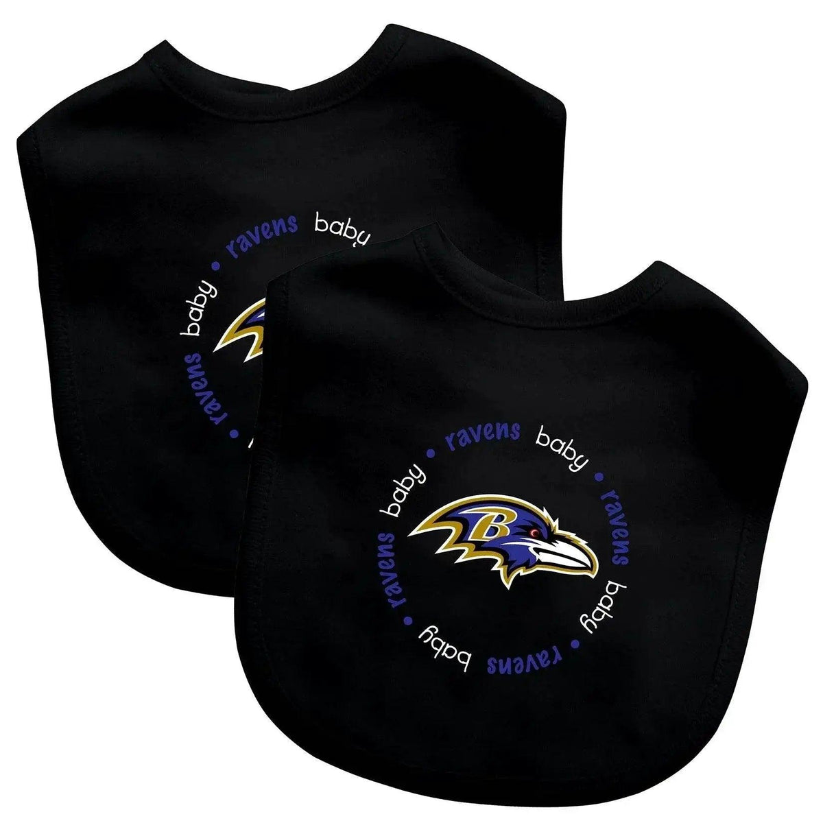  Baltimore Ravens Baby Bibs 2 Pack Officially Licensed Logo -  ToylandEU™