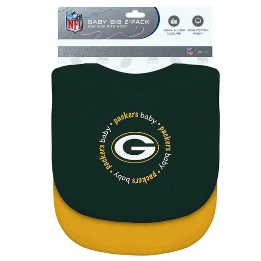  Green Bay Packers Baby Bibs 2 Pack Officially Licensed -  ToylandEU™