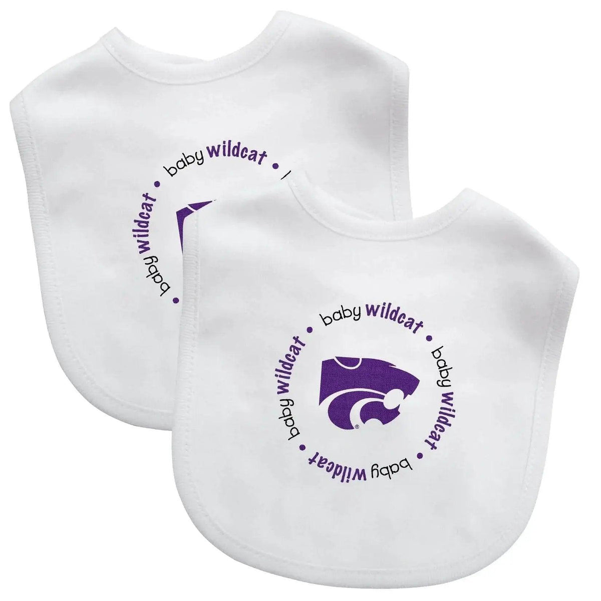  Kansas State Wildcats Baby Bibs 2 Pack Officially Licensed -  ToylandEU™