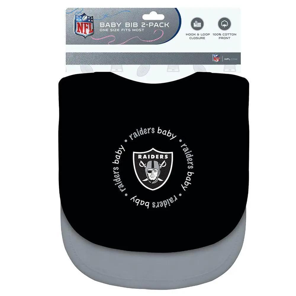  Las Vegas Raiders Baby Bibs 2 Pack Officially Licensed -  ToylandEU™