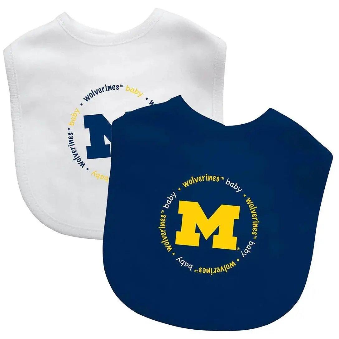  Michigan Wolverines Baby Bibs 2 Pack Officially Licensed -  ToylandEU™