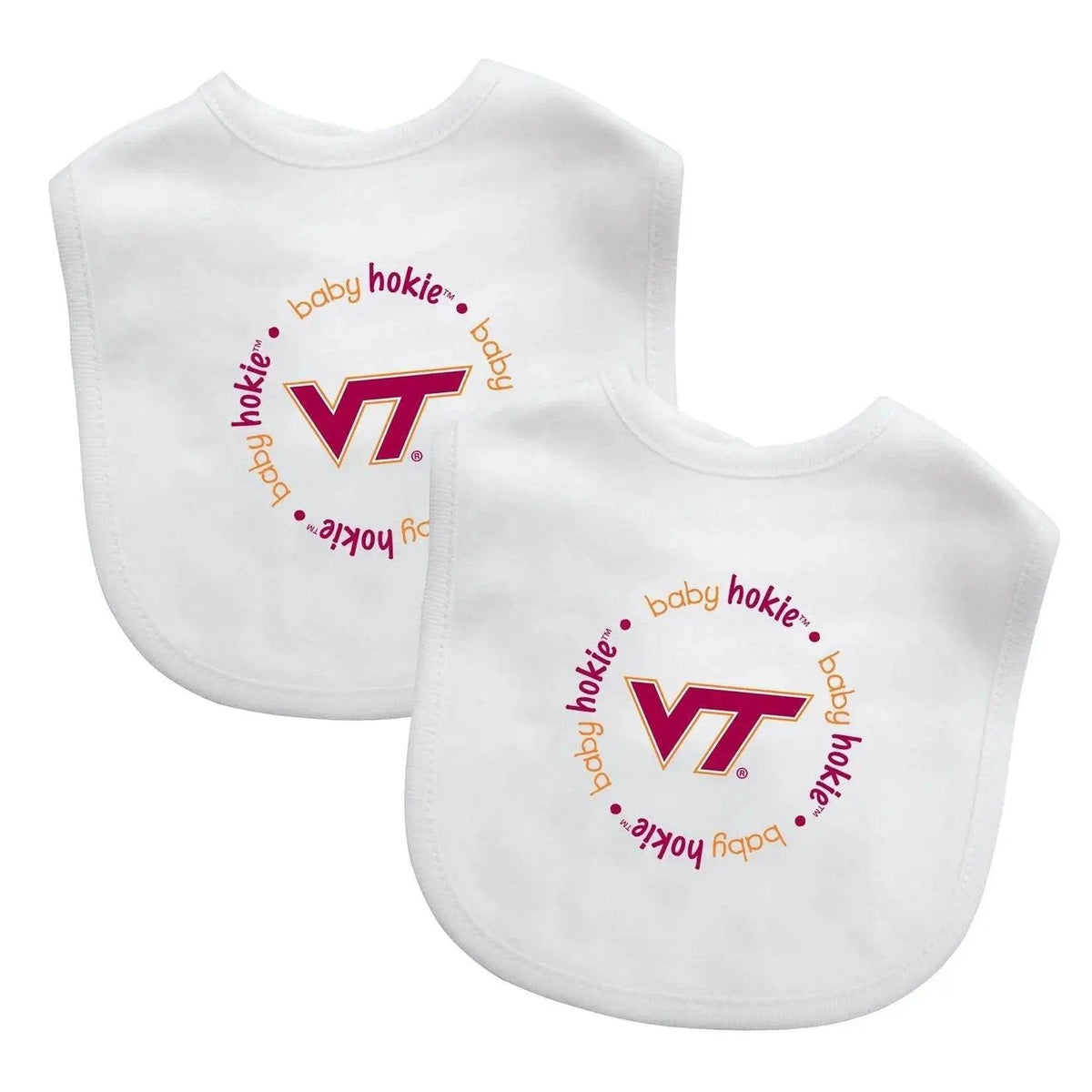  Virginia Tech Hokies Baby Bibs 2 Pack Officially Licensed -  ToylandEU™