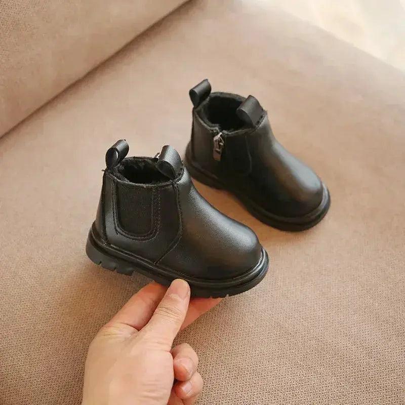  Winter Warm Leather Baby Boots For First Walkers Unisex -  ToylandEU™