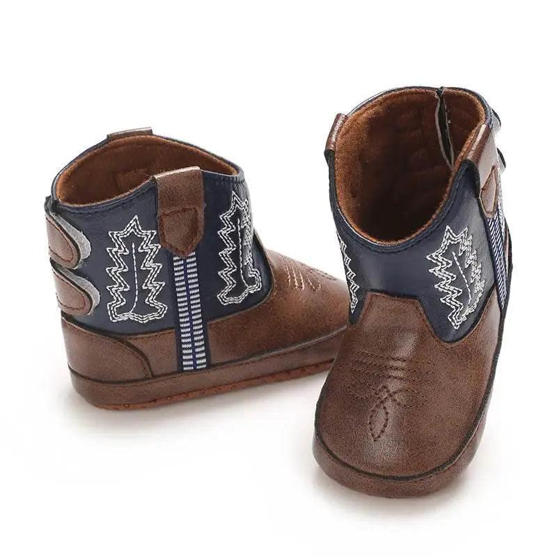  Trendy Lace-Up Mid-Calf Baby Boots for Boys and Girls - Cozy Winter Footwear -  ToylandEU™