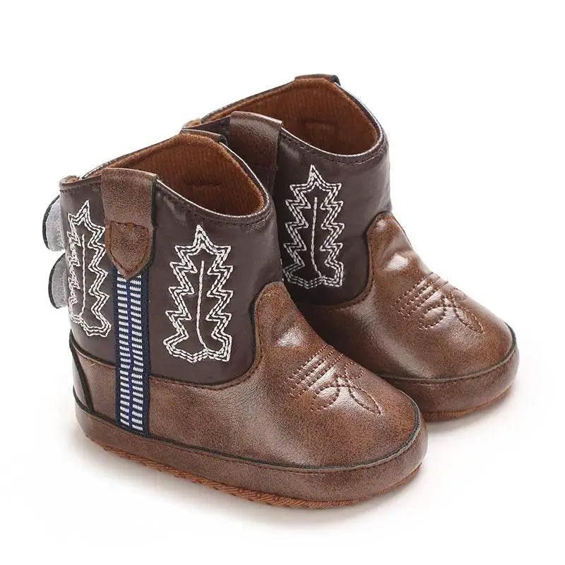  Trendy Lace-Up Mid-Calf Baby Boots for Boys and Girls - Cozy Winter Footwear -  ToylandEU™