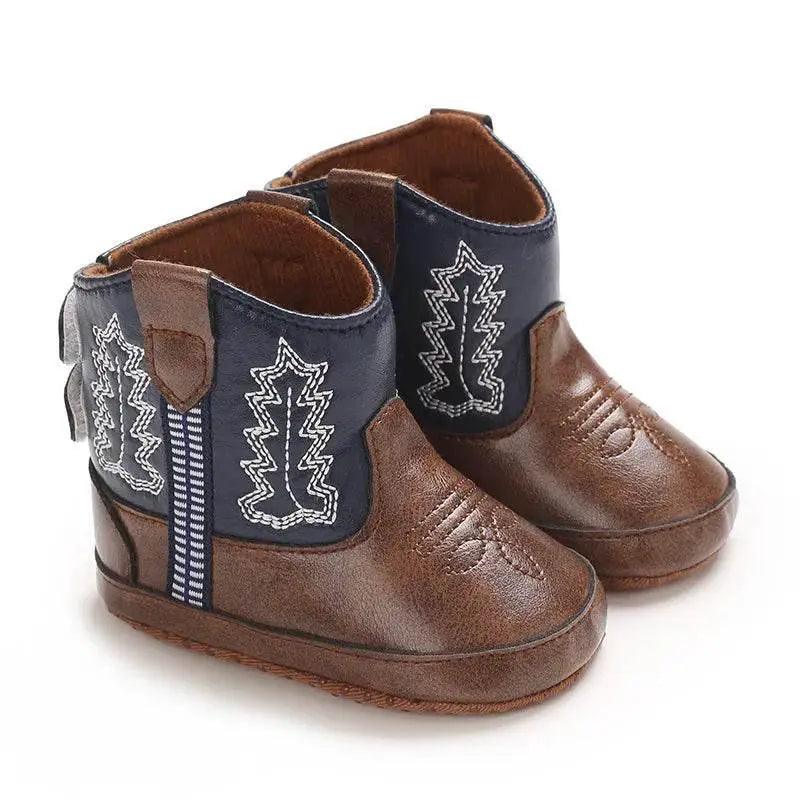 Trendy Lace-Up Mid-Calf Baby Boots for Boys and Girls - Cozy Winter Footwear -  ToylandEU™