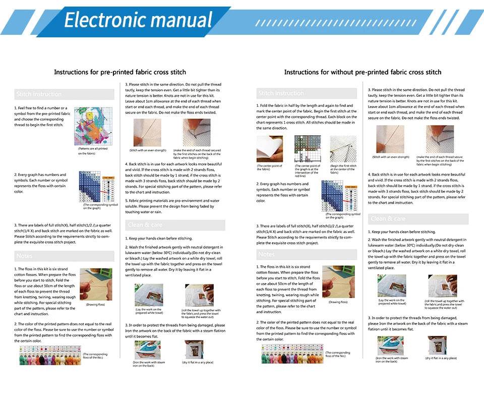 Baby Bottle Themed Cross Stitch Embroidery Kit - 14ct, 16ct, 11ct Printed Canvas Fabric for DIY Hand Sewing and Birth Certificates - ToylandEU