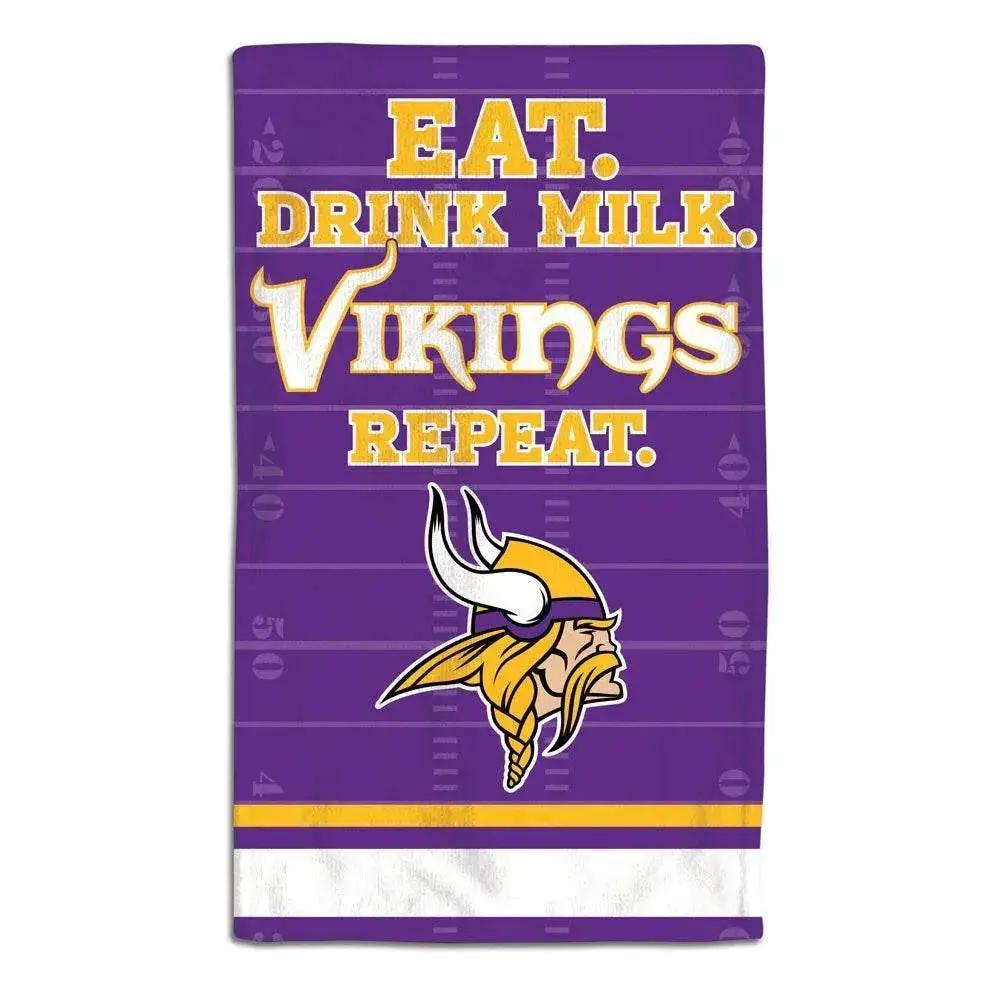  Minnesota Vikings Baby Burp Cloth 10x17 Soft Terry -  ToylandEU™