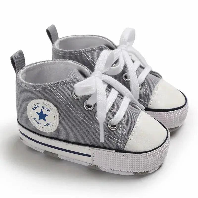  Baby Canvas Sneakers Anti Slip First Walkers Breathable -  ToylandEU™