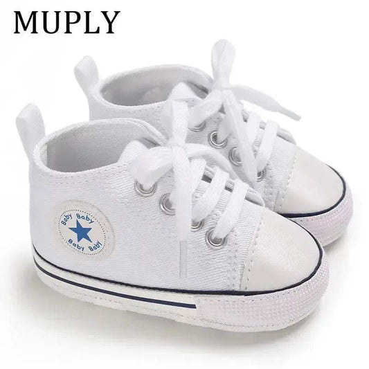  Baby Canvas Sneakers Anti Slip First Walkers Breathable -  ToylandEU™
