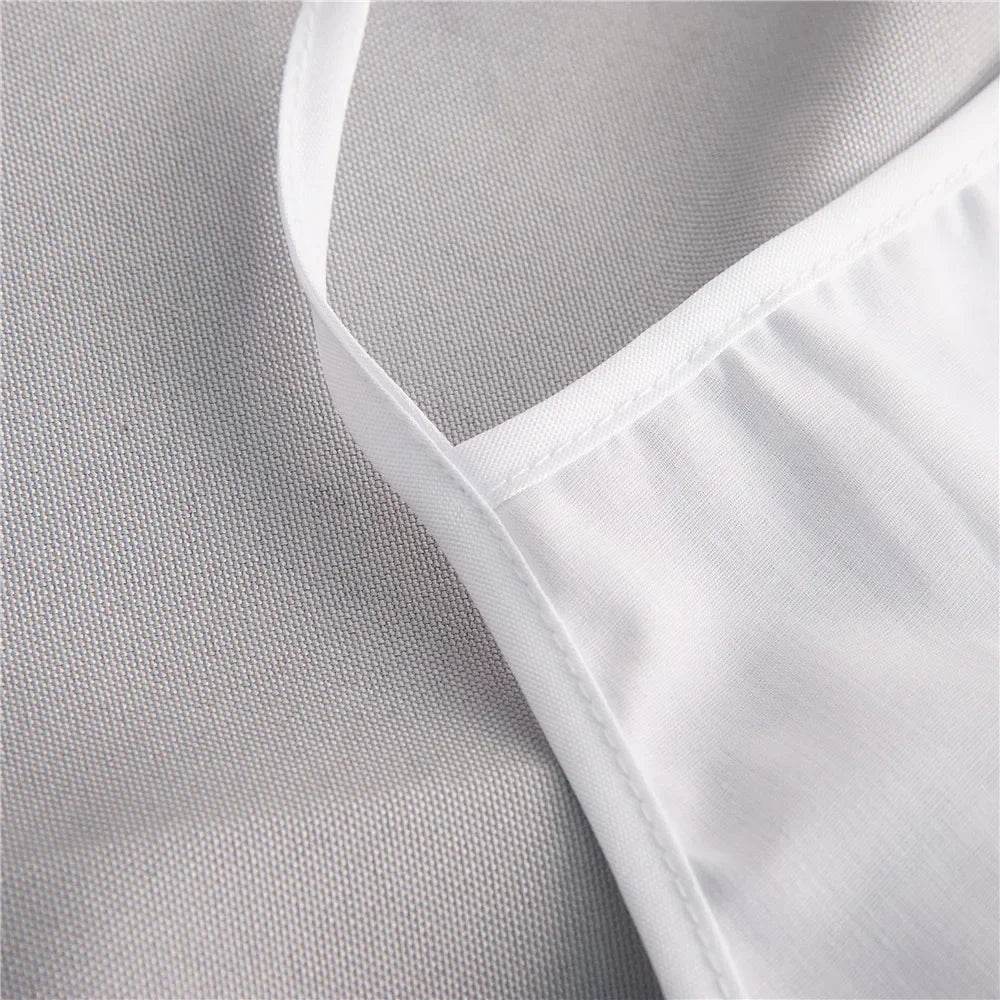 Baby Chef Apron Hat Outfit for Newborn Photography Prop Unisex Cook Costume for Boys and Girls - ToylandEU