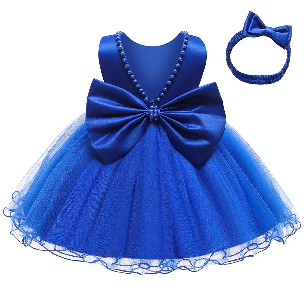 Baby Christmas Halloween Costume Christening Princess Dress For Baby Girls Kids Infant 1st Birthday Party Dress Newborn Clothes - ToylandEU