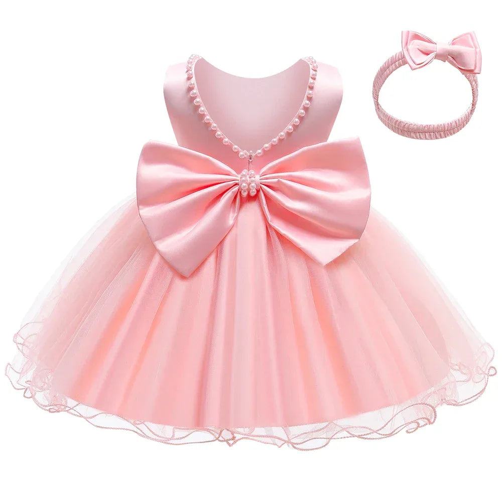 Baby Christmas Halloween Costume Christening Princess Dress For Baby Girls Kids Infant 1st Birthday Party Dress Newborn Clothes - ToylandEU