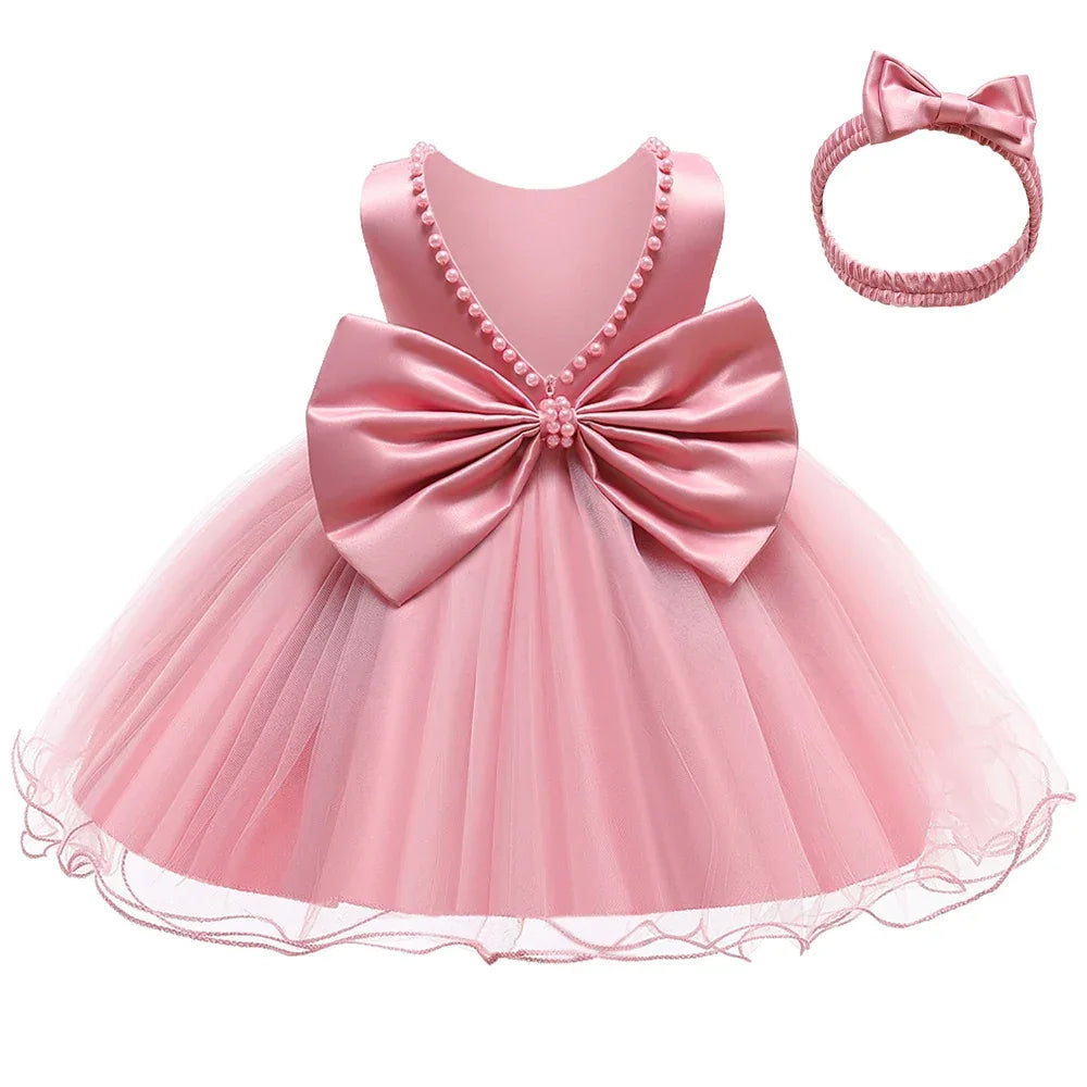Baby Christmas Halloween Costume Christening Princess Dress For Baby Girls Kids Infant 1st Birthday Party Dress Newborn Clothes - ToylandEU