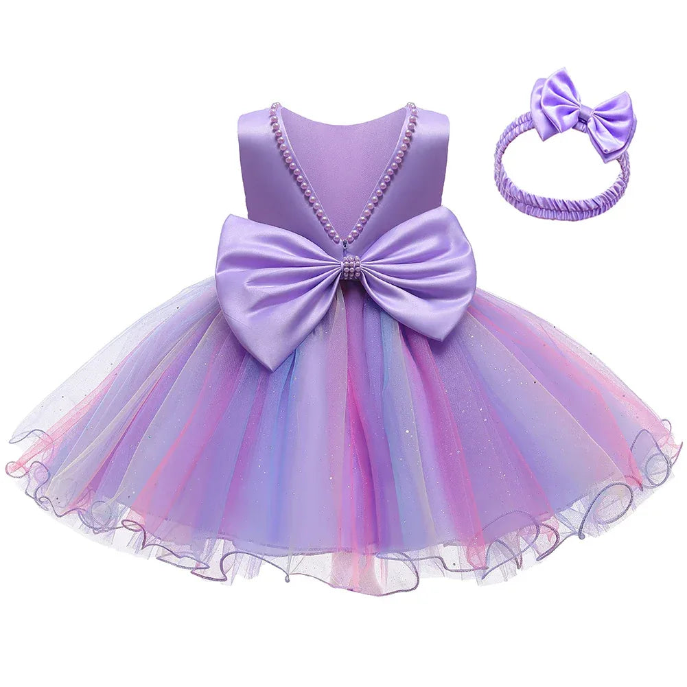Baby Christmas Halloween Costume Christening Princess Dress For Baby Girls Kids Infant 1st Birthday Party Dress Newborn Clothes - ToylandEU