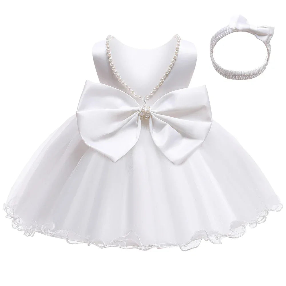 Baby Christmas Halloween Costume Christening Princess Dress For Baby Girls Kids Infant 1st Birthday Party Dress Newborn Clothes - ToylandEU