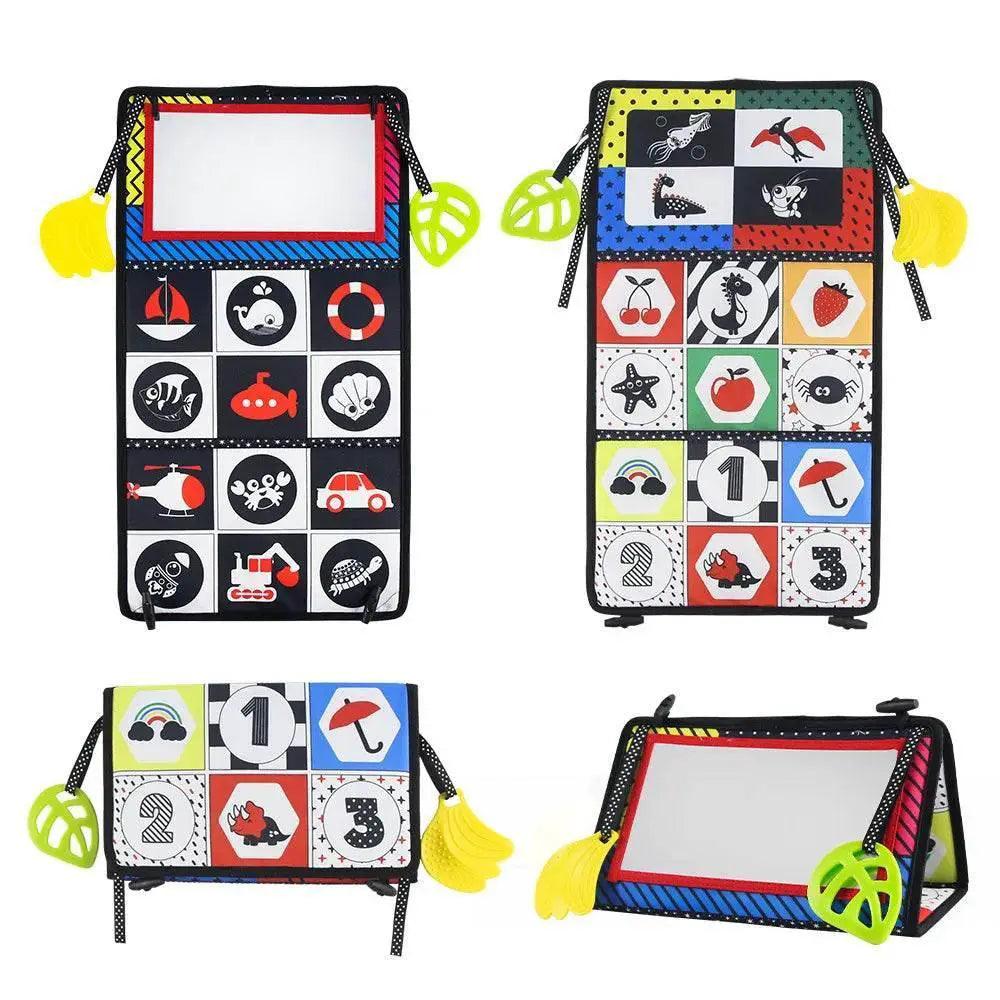  Baby Cloth Book With Distorting Mirror Montessori Early Educational Toy For Children -  ToylandEU™