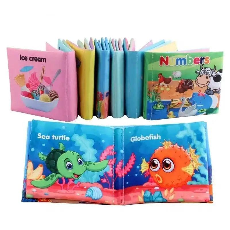  Baby Cloth Books Enlightenment Educational Toys Kids Fruits Animals Numbers Food Cognitive Book for Toddlers -  ToylandEU™