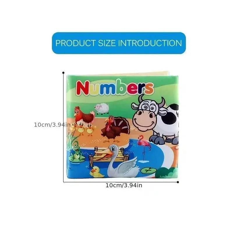  Baby Cloth Books Enlightenment Educational Toys Kids Fruits Animals Numbers Food Cognitive Book for Toddlers -  ToylandEU™
