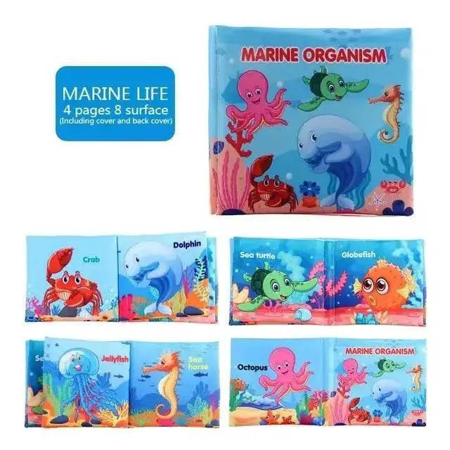  Baby Cloth Books Enlightenment Educational Toys Kids Fruits Animals Numbers Food Cognitive Book for Toddlers -  ToylandEU™