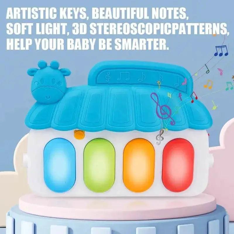  Baby Music Activity Gym Rug Play Mat Newborn Carpet Pedal Piano Keyboard Infant Fitness Rack Playmat Crawling Game Pad Toys Gift -  ToylandEU™