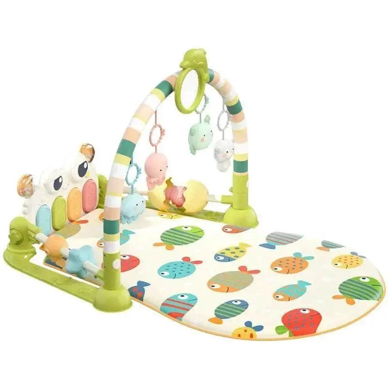  Baby Music Rack Play Mat Puzzle Carpet with Piano Keyboard Infant Playmat Gym Crawling Activity Rug Toys for 0-12 Months Gifts -  ToylandEU™