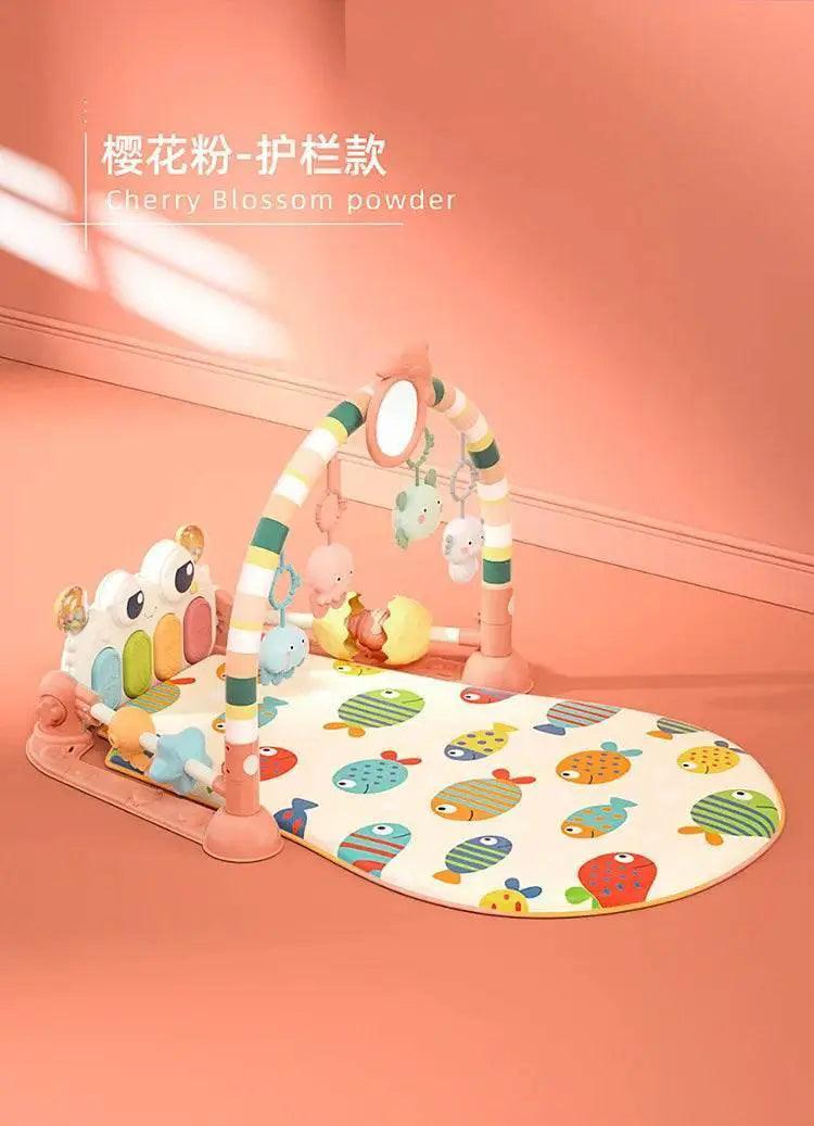  Baby Music Rack Play Mat Puzzle Carpet with Piano Keyboard Infant Playmat Gym Crawling Activity Rug Toys for 0-12 Months Gifts -  ToylandEU™