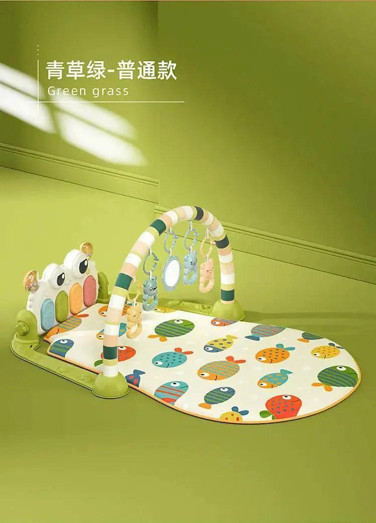  Baby Music Rack Play Mat Puzzle Carpet with Piano Keyboard Infant Playmat Gym Crawling Activity Rug Toys for 0-12 Months Gifts -  ToylandEU™