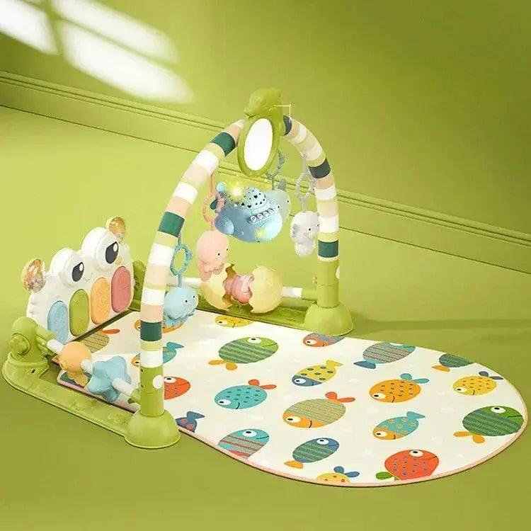  Baby Music Rack Play Mat Puzzle Carpet with Piano Keyboard Infant Playmat Gym Crawling Activity Rug Toys for 0-12 Months Gifts -  ToylandEU™