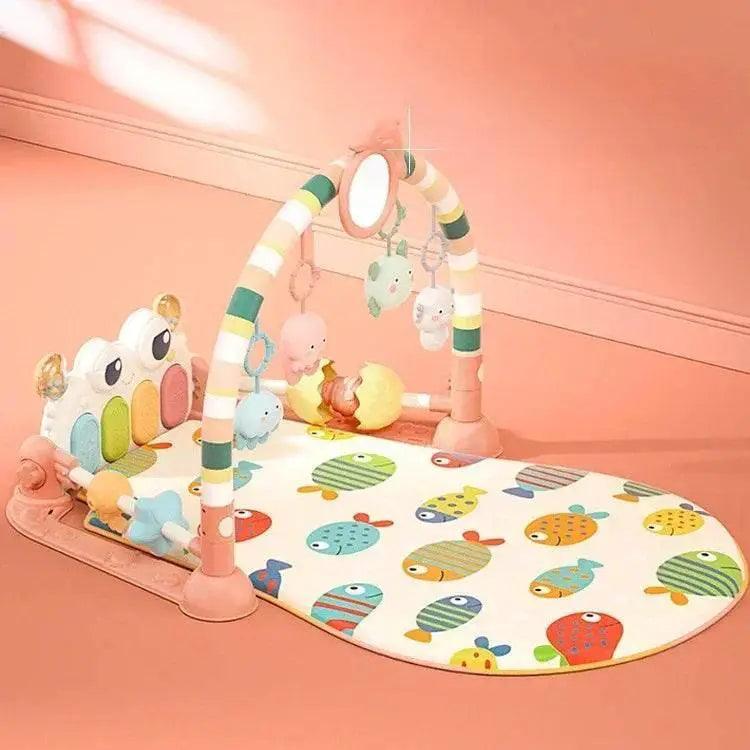  Baby Music Rack Play Mat Puzzle Carpet with Piano Keyboard Infant Playmat Gym Crawling Activity Rug Toys for 0-12 Months Gifts -  ToylandEU™