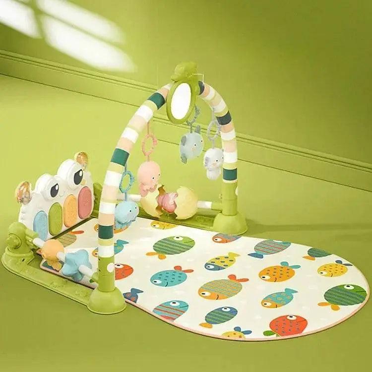  Baby Music Rack Play Mat Puzzle Carpet with Piano Keyboard Infant Playmat Gym Crawling Activity Rug Toys for 0-12 Months Gifts -  ToylandEU™