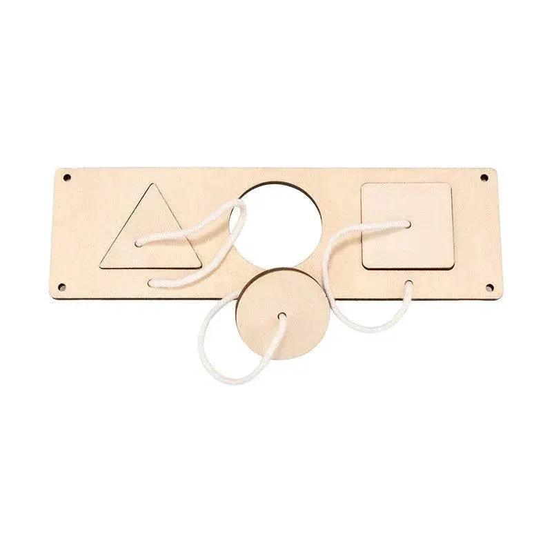  Baby DIY Montessori Busy Board Latch Toy Wooden Puzzle -  ToylandEU™