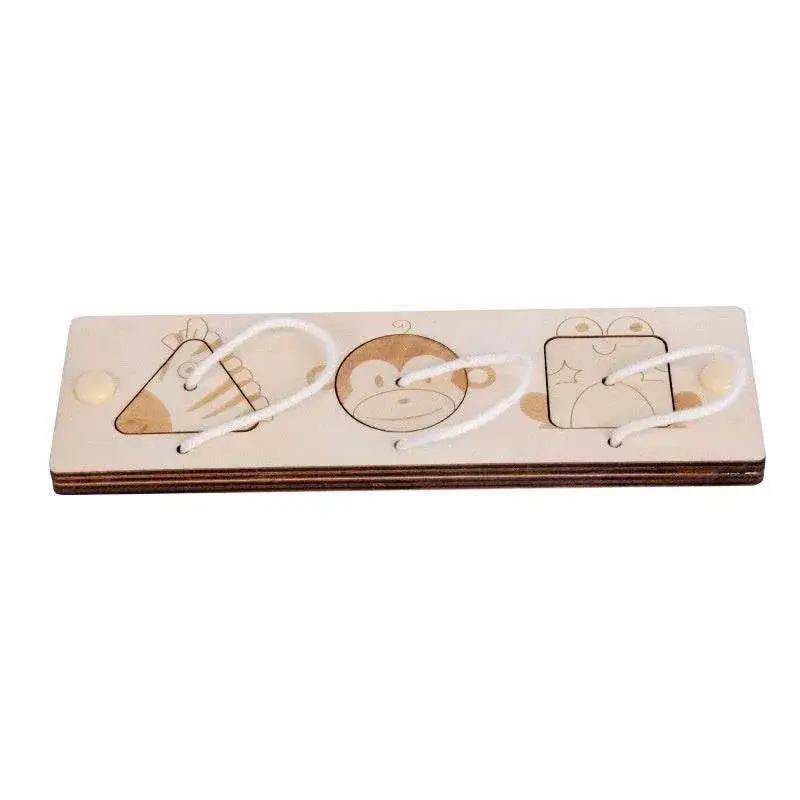  Baby DIY Montessori Busy Board Latch Toy Wooden Puzzle -  ToylandEU™