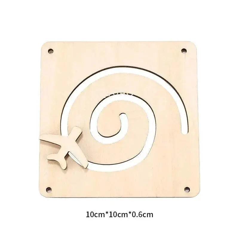  Baby DIY Montessori Busy Board Latch Toy Wooden Puzzle -  ToylandEU™