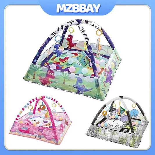 Baby Fitness Frame Crawling Play Toys Early Education Activity Gym Multifunctional Fence Pad Sports Fitness Frame Toys Gift - ToylandEU